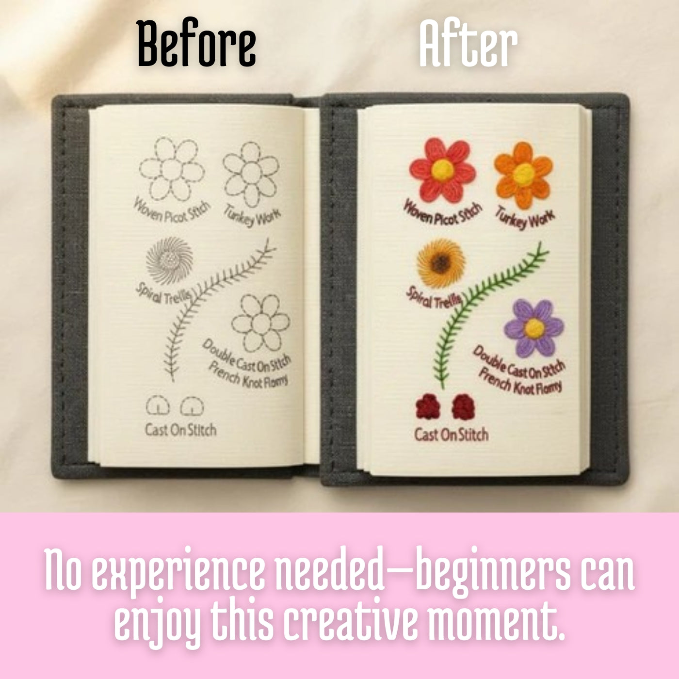 Embroidery Kit Anti-Stress